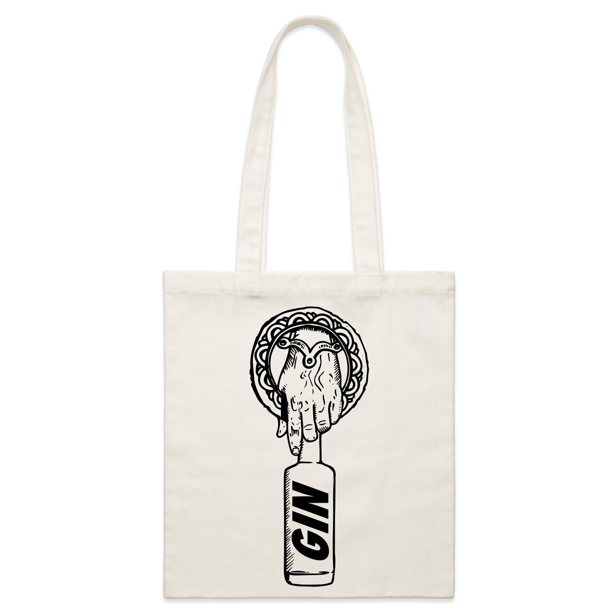'HAND OF THE GIN' TOTE