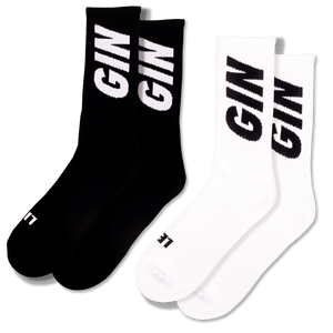 GIN SOCKS (2 PACK)